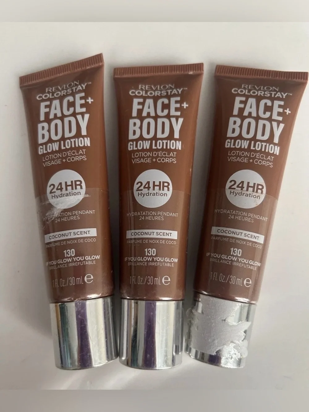 Revlon ColorStay Face + Body Glow Lotion 24 HR- 130 If You Glow You Glow